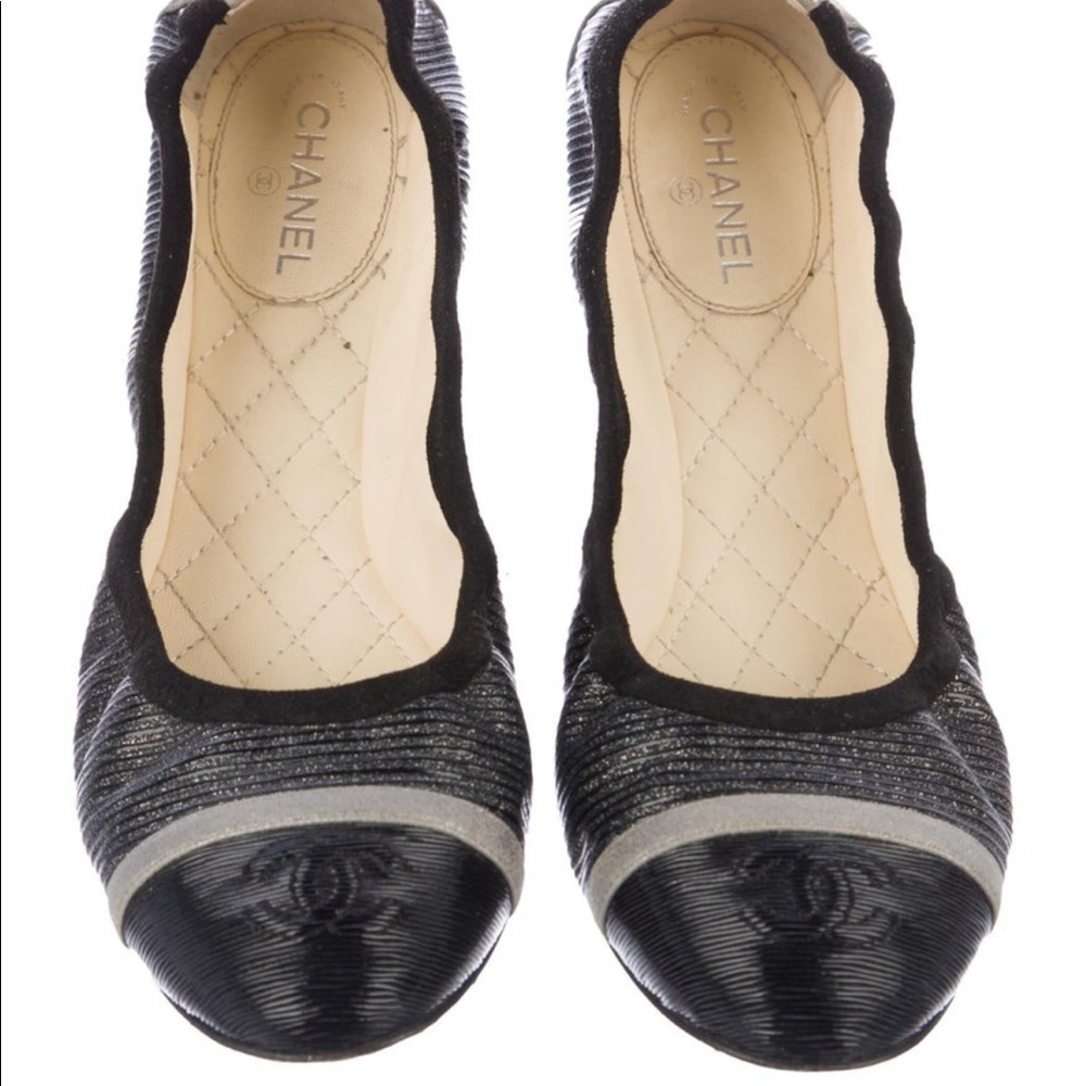 Chanel ballet flats 38.5